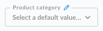 Edit the filter label